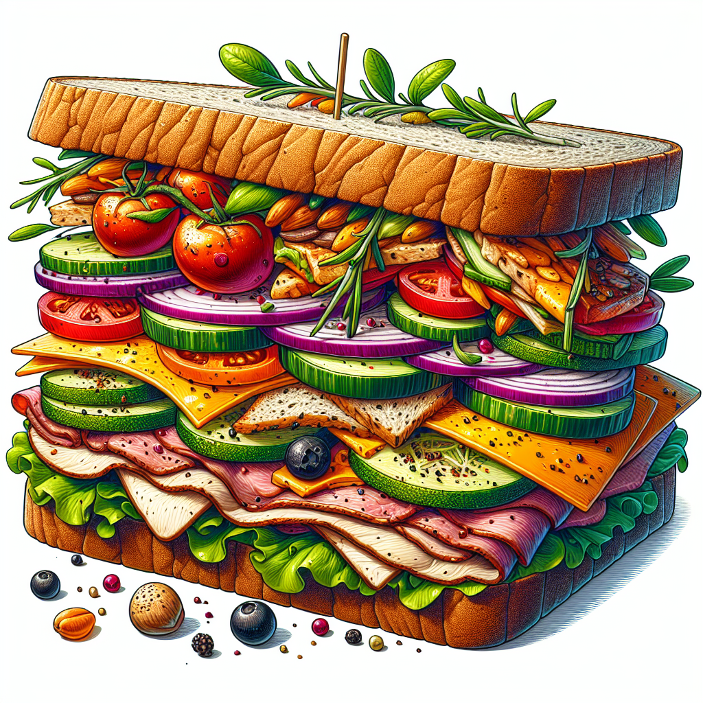Doğru Sandviç Nasıl Olmalı ? Protein bombası bir tarif!